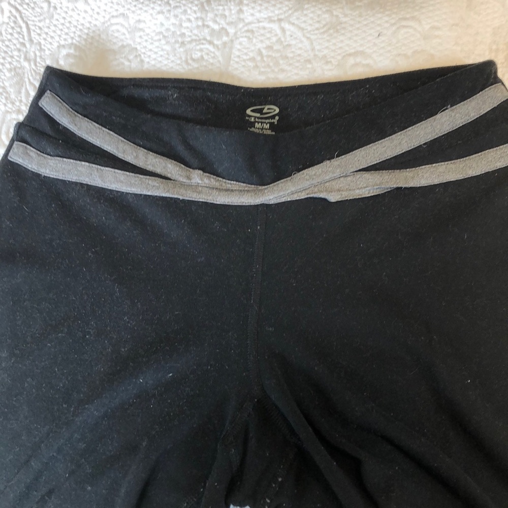 Champion shirt leggings with gray detail